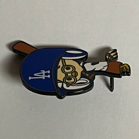 LA Dodgers Chicken Little Batter Hat Pin Pins Hats Bag Baseball Fitted New Era - Picture 4 of 8
